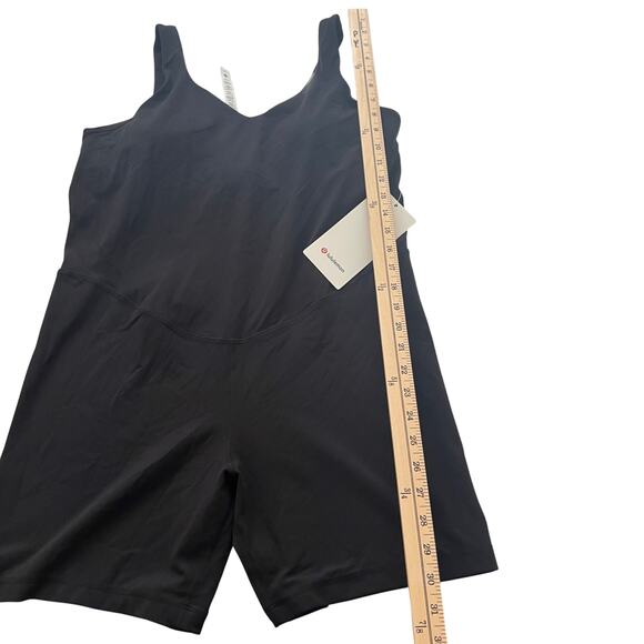 Lululemon Align 6” Black Bodysuit Size 16 - Picture 7 of 8